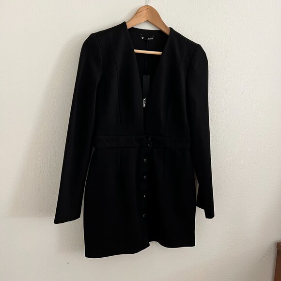 REVOLVE Krisa Black Blazer Mini Dress NWT - Picture 5 of 11